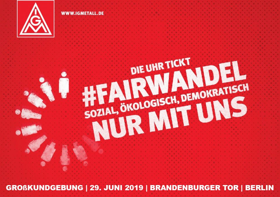 Kundgebung in Berlin am 29. Juni 2019