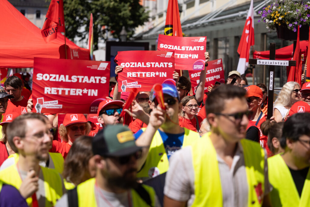 Aktionstag gegen den sozialen Kahlschlag
