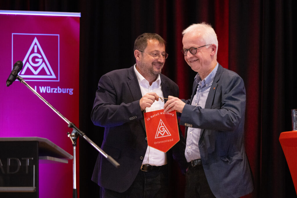 Norbert Zirnsak und Hans-Jürgen Urban